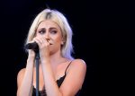 Pixie Lott Sexy Black Dress