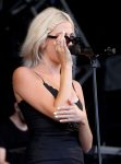 Pixie Lott Sexy Black Dress