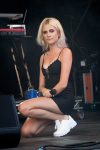 Pixie Lott Sexy Black Dress