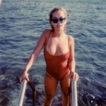 Rita Ora Swimsuit Nipslip
