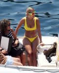 Rita Ora Boobs And Ass In Yellow Bikini