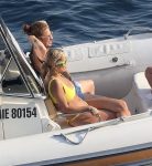 Rita Ora Boobs And Ass In Yellow Bikini