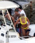 Rita Ora Boobs And Ass In Yellow Bikini