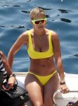 Rita Ora Boobs And Ass In Yellow Bikini