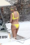 Rita Ora Boobs And Ass In Yellow Bikini
