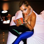 Rita Ora Topless Covered