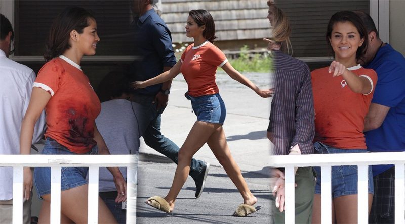Selena Gomez – “Kill The Head” Movie Set in Fleischmanns