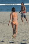 Alessandra Ambrosio Sexy Bikini On Beach In La