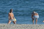 Alessandra Ambrosio Sexy Bikini On Beach In La