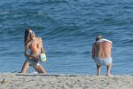 Alessandra Ambrosio Sexy Bikini On Beach In La