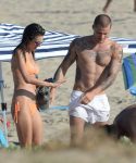Alessandra Ambrosio Sexy Bikini On Beach In La