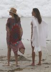 Alessandra Ambrosio Sexy White Bikini In San Diego