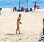 Alessandra Ambrosio In Bikini At Beach In La
