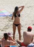 Alessandra Ambrosio In Bikini At Beach In La