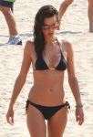 Alessandra Ambrosio In Bikini At Beach In La