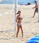 Alessandra Ambrosio In Bikini At Beach In La