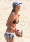 Alessandra Ambrosio In Bikini At Beach In La
