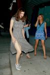Alexandra Daddario Upskirt In La