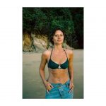 Alyson Aly Michalka Bikini Top At Beach