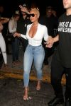 Amber Rose Big Cleavage In Ace Of Diamonds Club