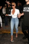 Amber Rose Big Cleavage In Ace Of Diamonds Club