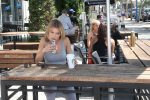 Annalynne Mccord Sexy Photoshoot At Starbucks