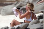 Ashley Tisdale White Bikini In Tulum