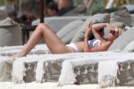 Ashley Tisdale White Bikini In Tulum