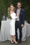 Blake Lively Sexy White Dress At Aviation Gin Orientation
