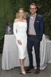 Blake Lively Sexy White Dress At Aviation Gin Orientation
