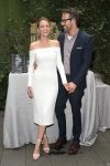 Blake Lively Sexy White Dress At Aviation Gin Orientation