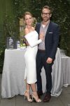 Blake Lively Sexy White Dress At Aviation Gin Orientation