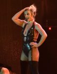 Britney Spears Performing live on stage as she opens her European tour at Brighton Pride