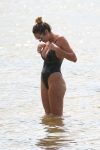 Candice Swanepoel Sexy Swimsuit In Espirito Santo