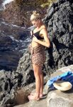 Charlotte Mckinney Big Boobs In Bikini In Capri