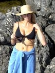 Charlotte Mckinney Big Boobs In Bikini In Capri