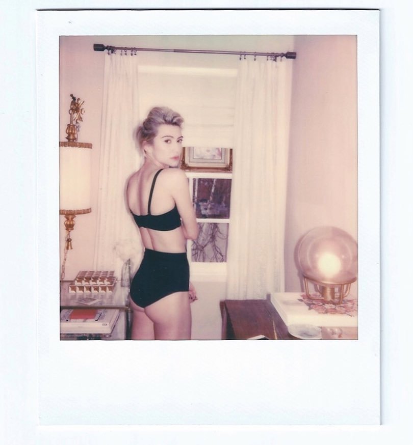 Chelsea Kane Sexy Ass In Black Lingerie.