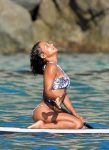 Christina Milian In Bikini On A Yacht