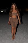 Demi Rose Mawby Sexy Tight Outfit