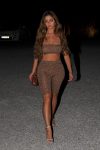 Demi Rose Mawby Sexy Tight Outfit