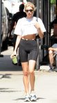 Elsa Hosk Going To Gym In Nyc