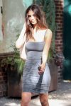 Emily Ratajkowski Photoshoot In Sexy Dress In Nyc