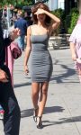 Emily Ratajkowski Photoshoot In Sexy Dress In Nyc
