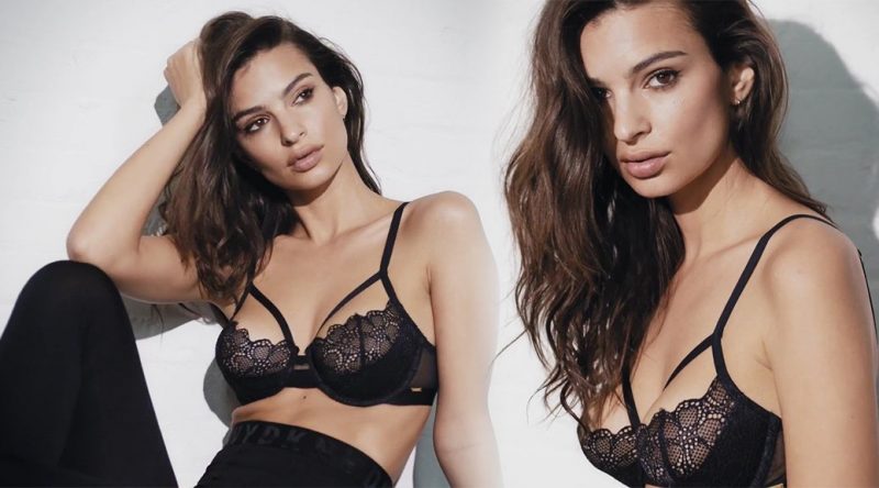 Emily Ratajkowski – UnderneathMyDKNY Campaign Fall 2018