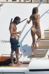 Heidi Klum Topless Sunbathing In Italy