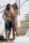 Heidi Klum Topless Sunbathing In Italy