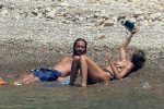 Heidi Klum Topless Sunbathing In Italy