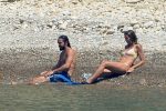 Heidi Klum Topless Sunbathing In Italy