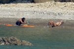Heidi Klum Topless Sunbathing In Italy