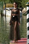 Izabel Goulart Sexy Sheer Dress